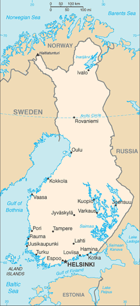 Климат Фінляндія