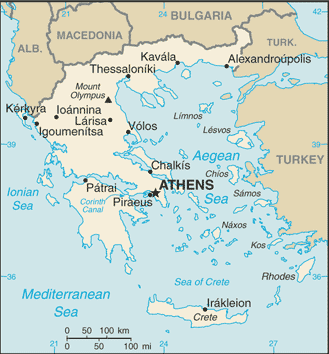 Климат Греція