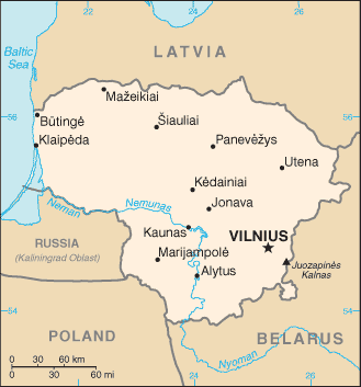 Климат Литва