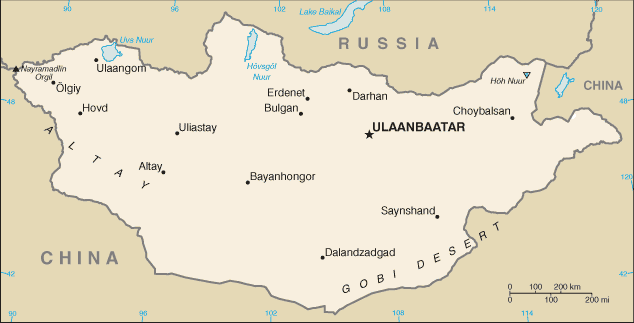 Климат Монголія