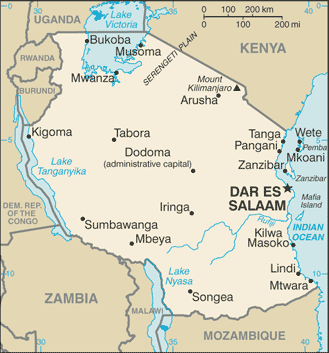Климат Танзания